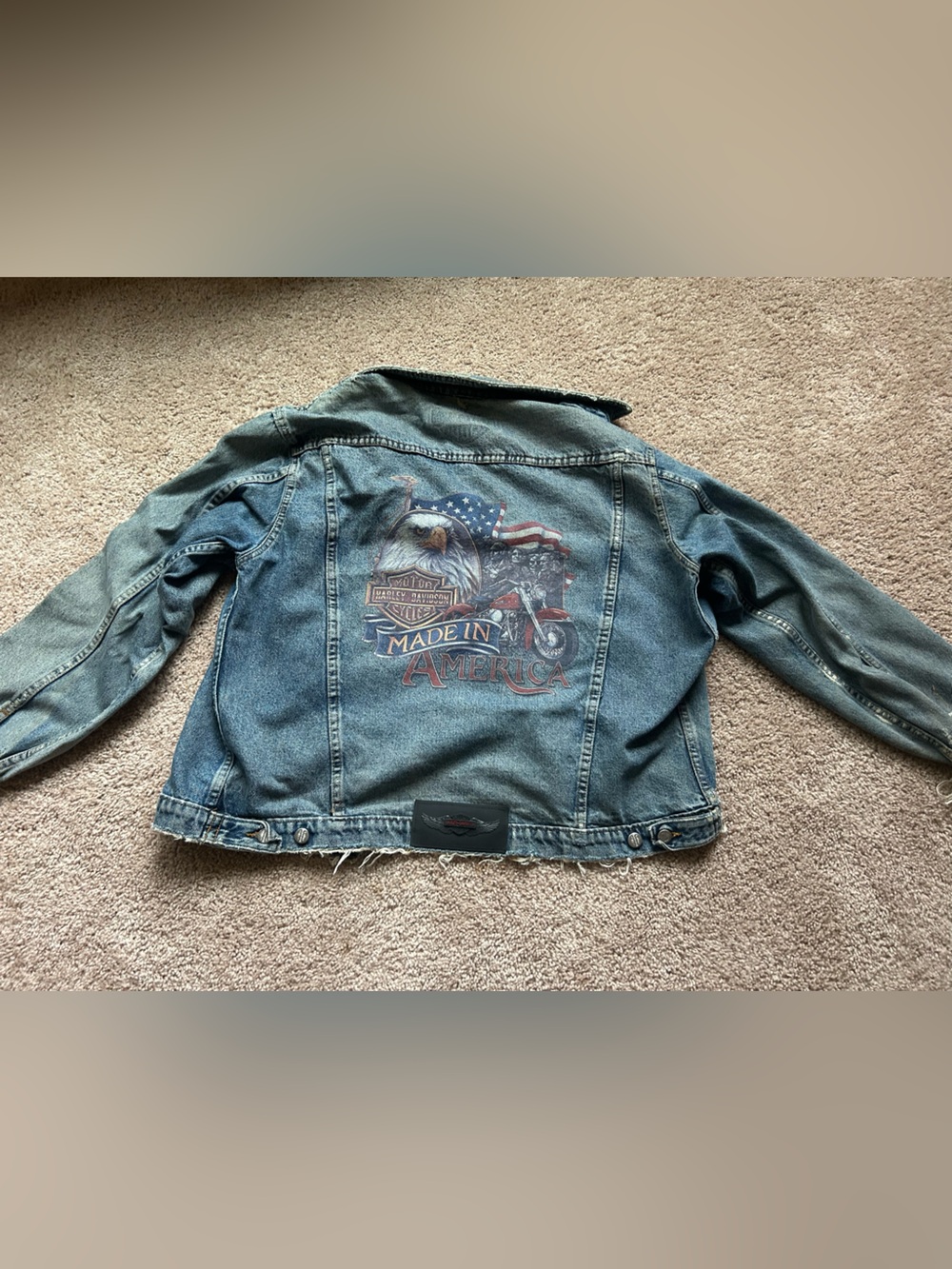 1980 Vintage Harley Davidson Jacket